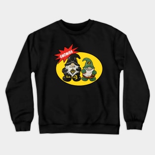 Bat Gnome and Robin Crewneck Sweatshirt